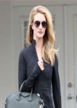 Rosie Huntington-Whiteley Style - Leaving the Gym - Los Angeles, January 2014