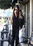 Selena Gomez Street Style - Out for lunch - Los Angeles, January 2014