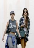 Selena Gomez Street Style - Shopping With a Friend in Studio City - January 2014