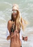 Sharni Vinson Bikini Photos - Cronulla Beach in Sydney - January 2014