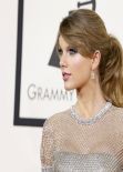 Taylor Swift Wears Gucci at 56th Annual Grammy Awards - January 2014