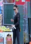 Teri Hatcher - in Tights at Whole Foods in Studio City, January 2014
