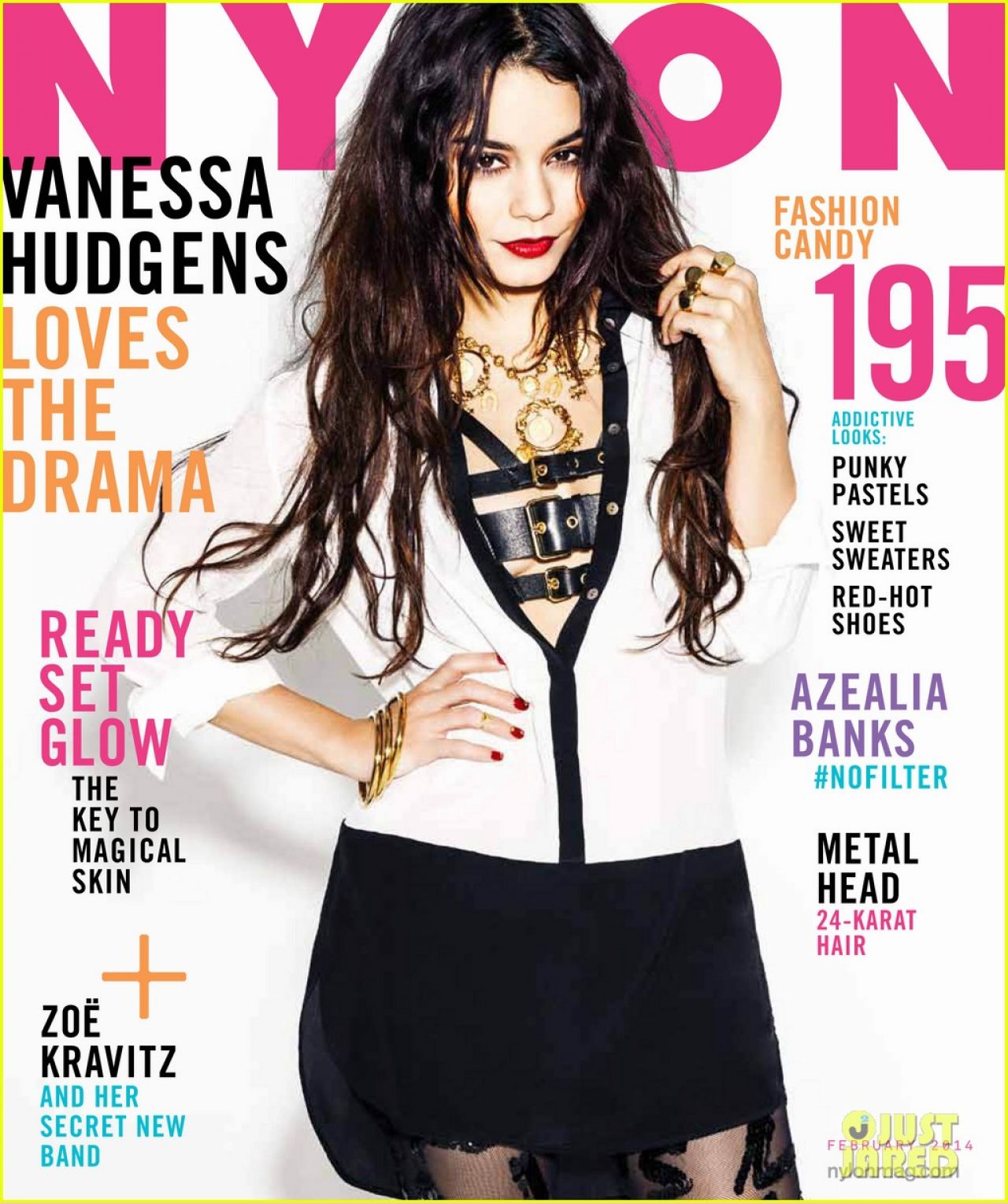 Vanessa Hudgens - NYLON Magazine - February 2014 Issue