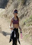 Vanessa Hudgens - out for a hike in Los Angeles, January 2014