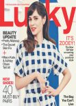 Zooey Deschanel - LUCKY Magazine - March 2014 Cover