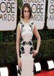 Zosia Mamet - 2014 Golden Globe Awards Red Carpet