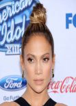  Jennifer Lopez Wearing Cushnie Et Ochs Dress – ‘American Idol’ XIII Finalists Party