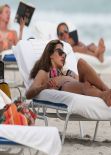 Alessandra Ambrosio Bikini Candids - at the Beach on January 31, 2014