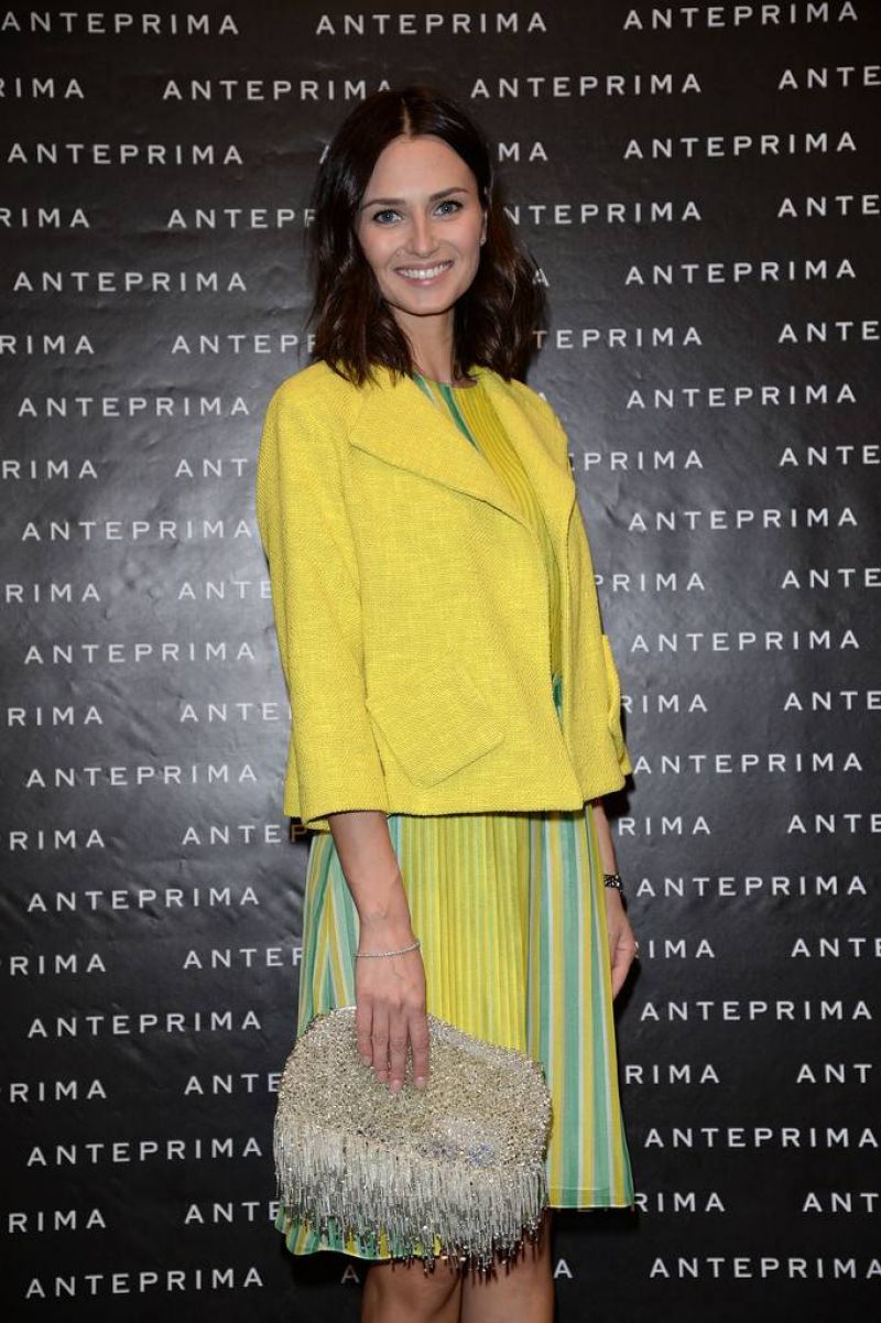 Anna Safroncik - Milan Fashion Week, February 2014