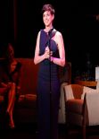 Anne Hathaway at Great American Songbook Event in New York City, February 2014