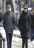 Anne Hathaway - Real Brooklyn Street Style: Winter 2014