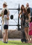Ariel Winter in Shorts - Filming Modern Family in Sydney