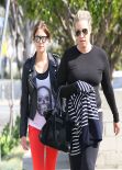 Ashley Benson Gym Style - Beverly Hills, February 2014