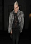 Ashley Roberts Night Out Style - Mayfair Hotel in London, February 2014