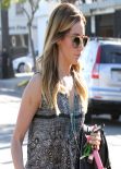 Ashley Tisdale Gets Parking Ticket - Los Angeles, February 2014