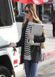 Ashley Tisdale & Shenae Grimes - Leaving Toast Bakery in Los Angeles, February 2014