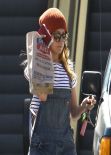 Ashley Tisdale Street Style - Leaving Rite-Aid in Studio City