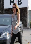 Audrina Patridge - Arriving at Andy Lecompte Hair Salon in California - January 2014