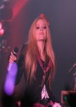 Avril Lavigne Performing at Olympic Hall in Seoul - Feb. 2014