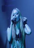 Avril Lavigne Performing at Olympic Hall in Seoul - Feb. 2014