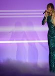 Beyonce in Vrettos Vrettakos Couture Dress - BRIT Awards 2014 - More Photos