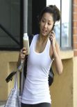 Brenda Song - Going to the Gym - Studio City, Feb. 2014