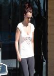 Britney Spears Gym Style - Tan-Xs in Los Angeles - February 2014