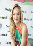 Candice Swanepoel All Smile at Desigual Presentation in New York - February 2014