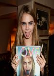 Cara Delevingne and Kendall Jenner - Love Magazine Lunch - London, February 2014