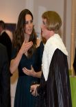 Catherine Middleton, Duchess of Cambridge Attending National Portrait Gallery fundraiser - February 2014