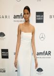 Chanel Iman Wearing Calvin Klein – 2014 amfAR New York Gala