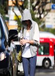 Charlize Theron - Leaving Yoga Class - West Hollywood, January 2014