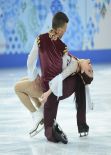 Charlène Guignard - Sochi 2014 Winter Olympics - Team Ice Dance Free Dance