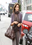 Cindy Crawford Street Style - Out in Beverly Hills, February 2014