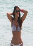 Claudia Romani Hot in Bikini - Showing off her Toned Body at a Beach in Miami - February 2014