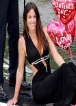Claudia Romani - Valentine’s Paddleboard Photoshoot - Miami Beach. February 2014