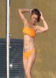 Daniella Westbrook Bikini Candids - Dubai, January 2014
