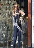 Emily VanCamp Casual Look - Out in Los Angeles, February 2014