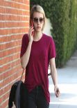 Emma Roberts - Out In Beverly Hills, February 2014