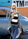 Emma Roberts Street Style - West Hollywood, February 2014