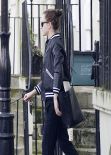 Emma Watson Street Style - Leaves Her House in London, February 2014