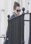 Emma Watson Street Style - Leaves Her House in London, February 2014