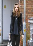 Ferne McCann Street Style - Brentwood Essex, February 2014