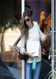 Gisele Bundchen in Jeans - Leaving an Office Building in Los Angeles, February 2014
