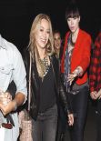 Hilary Duff at the Miley Cyrus Concert - Staples Center in Los Angeles