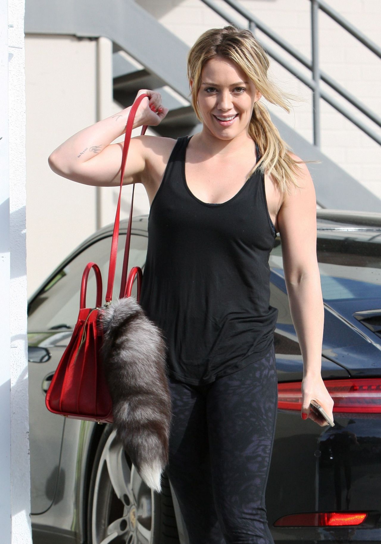 Hilary Duff Gym Style - West Hollywood, January 2014 * CelebMafia.
