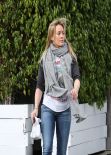 Hilary Duff - Real Los Angeles Street Style: Winter 2014