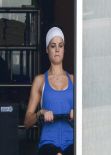 Jaimie Alexander Gym Style - at Rise Movement gym in Beverly Hills