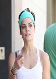 Jaimie Alexander Gym Style - Leaving Rise Movement Gym in Beverly Hills