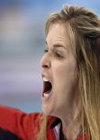 Jennifer Jones - Canadian Curler at 2014 Sochi Winter Olympics